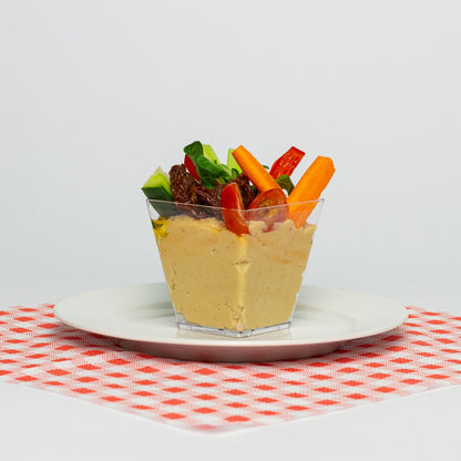 Humus so zeleninou